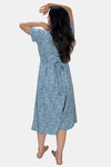 Sweetmoon Maternity Gown - Blue — thumbnail 2